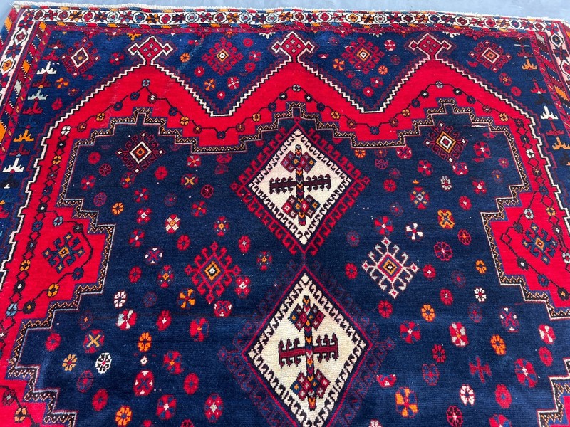 COLLECOTRS ITEM Antique Stunning Natural Vegetable Dye Kazak Caucasian Carpet gallery
