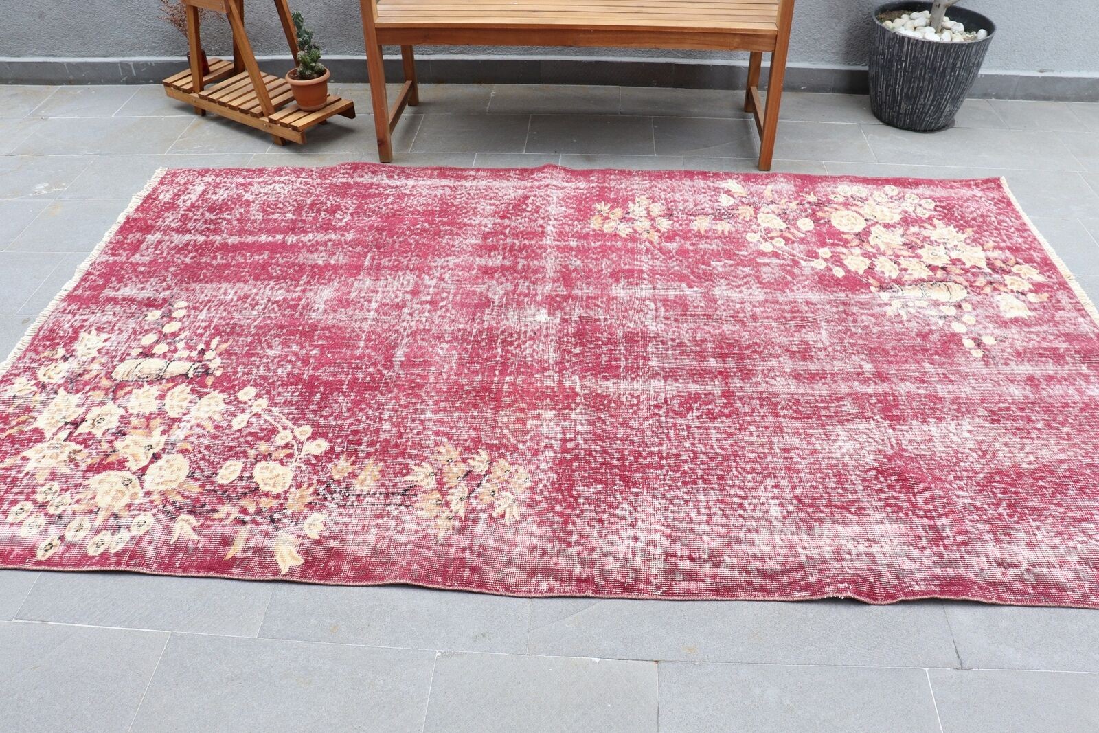 Salon Rug, 5.2x8.7 ft Large Rug, Wool Rugs, Cool Rugs, Vintage Rug, Turkish Rug gallery