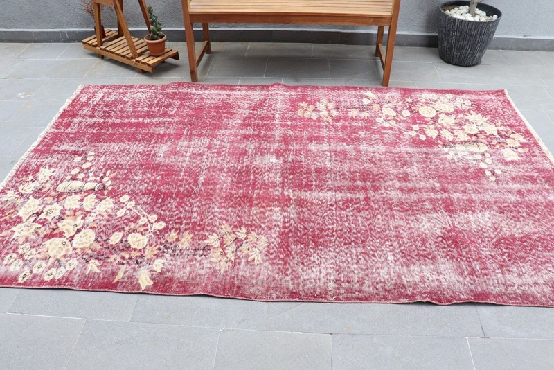 Salon Rug, 5.2x8.7 ft Large Rug, Wool Rugs, Cool Rugs, Vintage Rug, Turkish Rug gallery