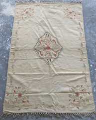 Vintage Traditional Floral Handcrafted Kilim Rug for Home Décor 175×116 cm