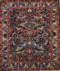 Hand-knotted Rug (Carpet) 8’2X9’5, Choeb Rang mint condition