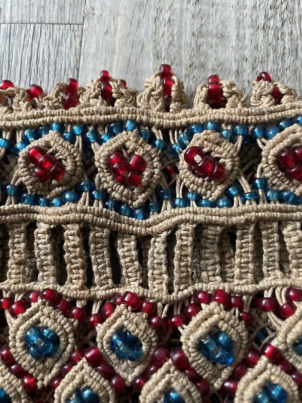 Handmade Vintage Malian Bag 7" x 11" (20cm x 29cm), 1960s - 1N15 gallery