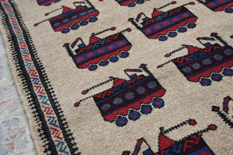 2'11 x 4'7 ft Handmade vintage afghan tribal shindand wool area rug, 3x5 war rug gallery