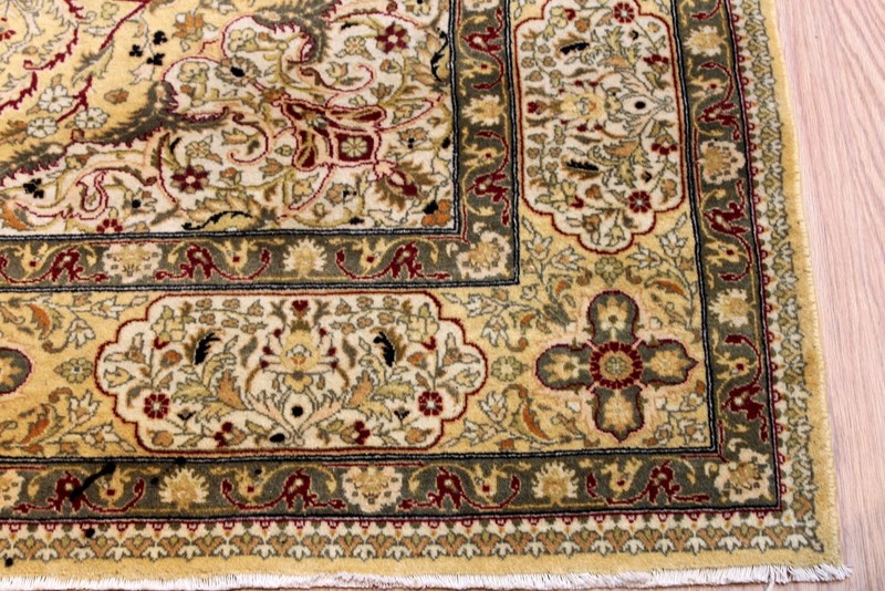 5'x7' TABRIS DESIGN Rug Floral TREE OF LIFE Floral Design FINELY WOVEN knotted gallery