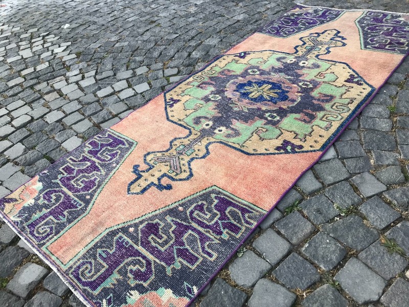 Handmade Rug Turkish Area Rug Vintage Rug Oushak Rug Antique Rug Bohemian Rug gallery
