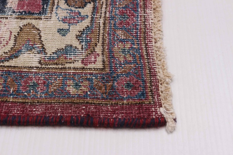 Vintage Traditional Hand-Knotted Area Rug 9'6" x 11'10" Oriental Wool Carpet gallery
