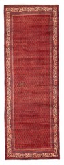 3’7″ x 10’0″ Vintage Hand-knotted Runner Rug Traditional Oriental Wool Carpet