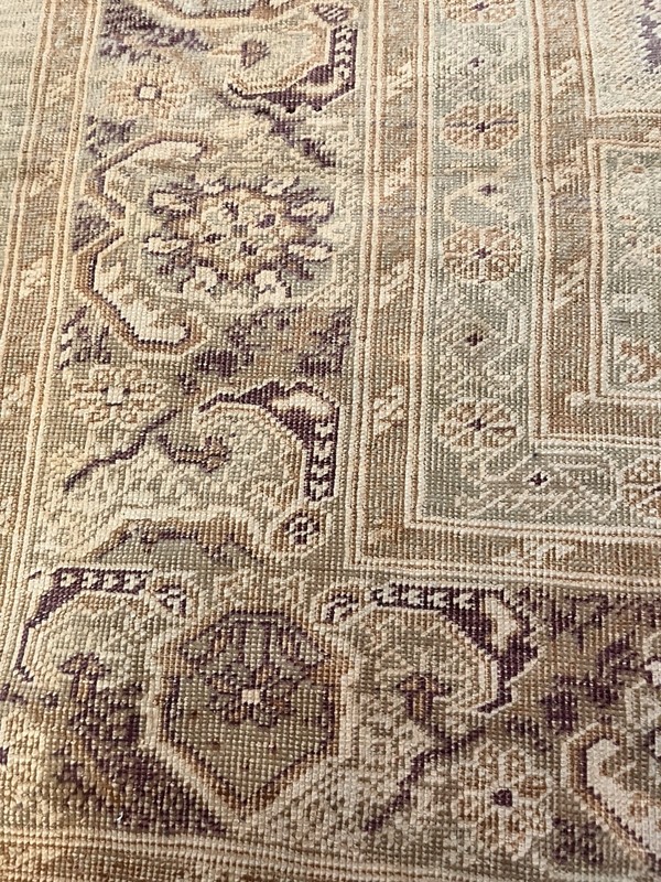 Antique Turkish Anatolian Hand Knotted 4’ x 6’ Wool Rug gallery