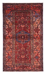 Traditional Vintage Hand-Knotted Area Rug 4’1″ x 6’11” Oriental Wool Carpet