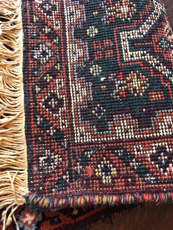 vintage hand knotted wool rug gallery