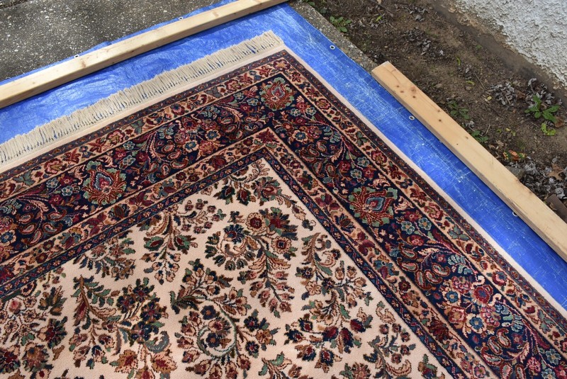 Karastan Rug original Collection 700/760 Ivory Sarouk 8.8x10.6 Super Nice KIS1 gallery