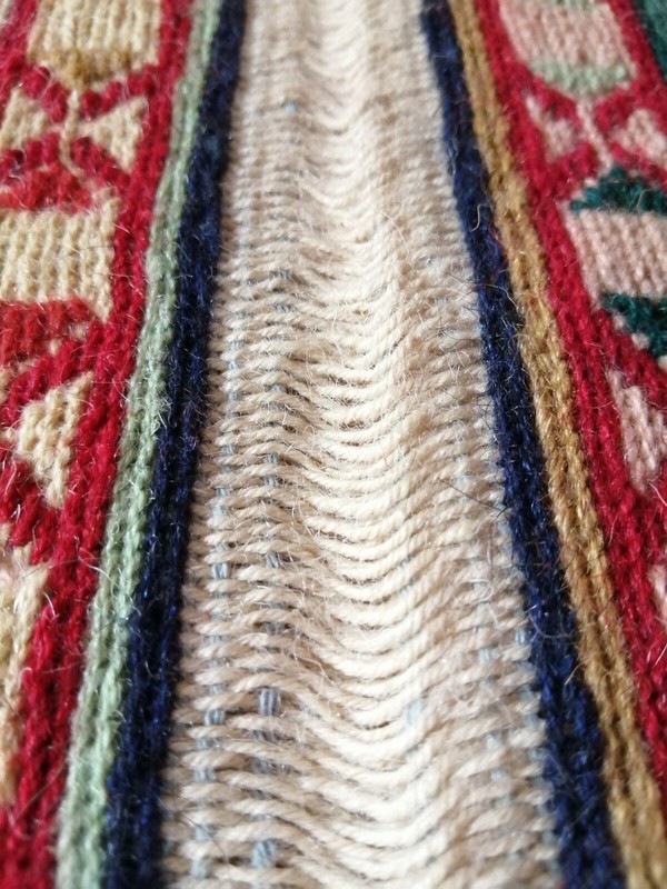 5.1 ft x 1.3 ft Persian Ardabil Handmade Vtg Kilim Wool 4 in 1 Uncut Runner Rug gallery