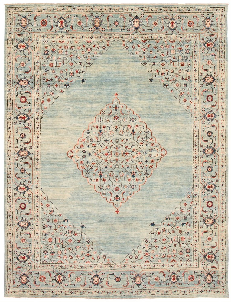Hand-knotted Rug (Carpet) 8'11X12', Ariana mint condition