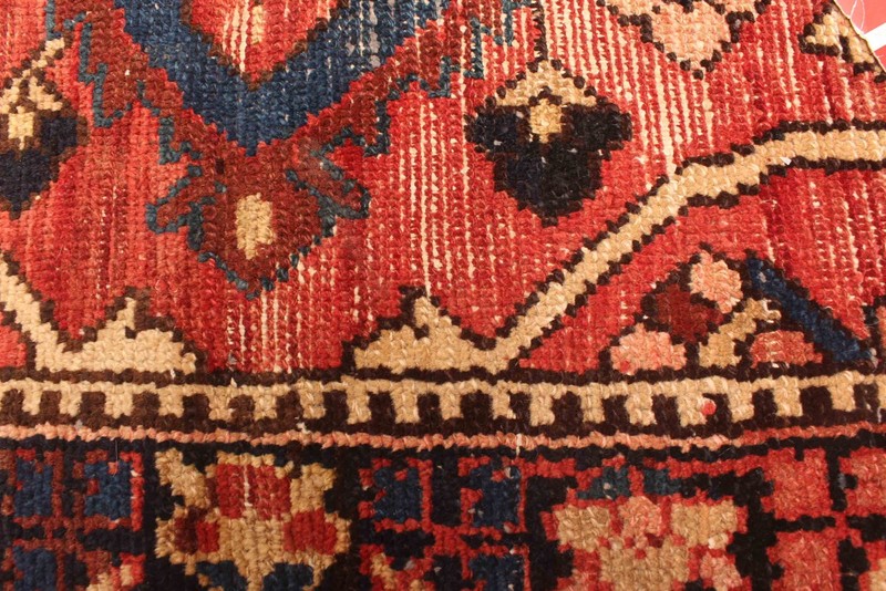 Vintage 3'6" x 5'2" Traditional Hand Knotted Vegetable Dye Wool Area Rug gallery