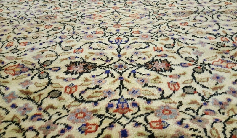 Rare Antique 1930-1939s Wool Pile Natral Dyes Legendary Hereke Rug 7x10ft gallery