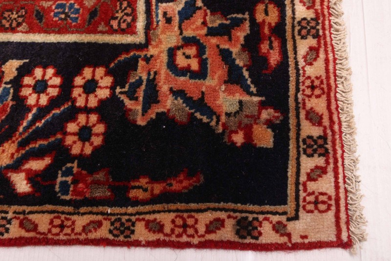 Vintage Traditional Hand-Knotted Area Rug 5'1" x 10'8" Oriental Wool Carpet gallery