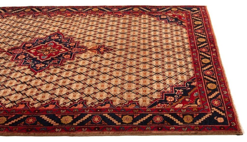 Koliai 260x155 cm Carpet Hand Knotted Oriental Rug Beige Nomadic gallery