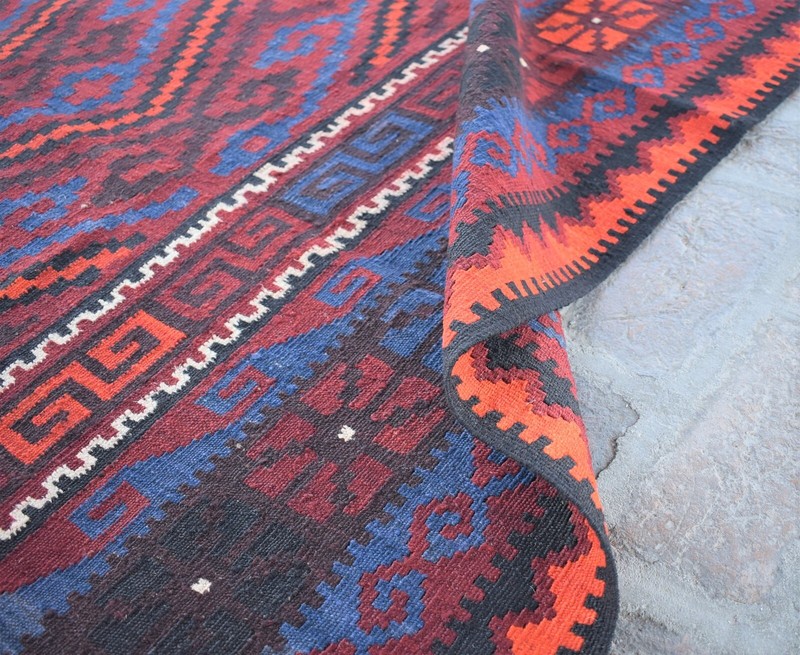 8x16 Ft Handmade Afghan Ghalmouri Kilim Rug Antique Persian Palace Size Area Rug gallery