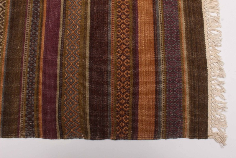 Vintage Hand Woven Area Rug 6'5" x 9'8" Traditional Wool Oriental Carpet gallery