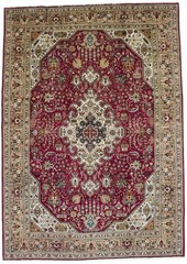 Vintage Handmade Wool Oriental Rug Classic Floral Design Home Decor 8X11’5
