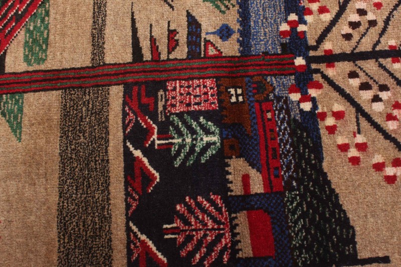 Traditional Vintage Hand-Knotted Area Rug 2'11" x 4'6" Oriental Wool Carpet gallery