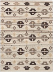 Vintage Hand Woven Area Rug 5’8″ x 7’8″ Traditional Wool Oriental Carpet