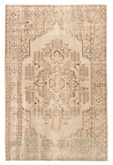 Vintage Hand-Knotted Area Rug 5’0″ x 7’10” Traditional Wool Carpet
