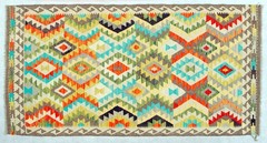 Kilim Kaudani Lana Hand Made In Afganistan 198×149 CM (Galleriafarah1970)