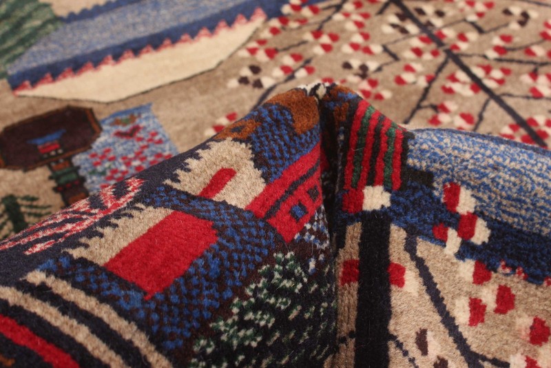 Traditional Vintage Hand-Knotted Area Rug 2'11" x 4'6" Oriental Wool Carpet gallery