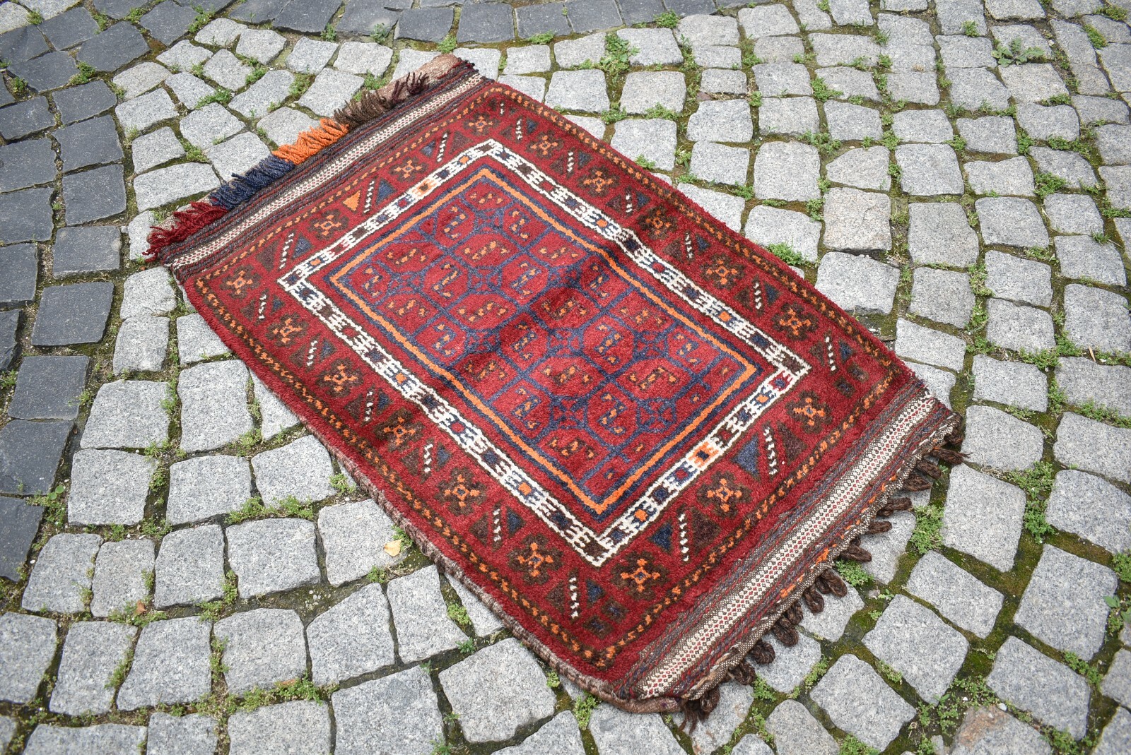 Terrific Antique Tribal Rug 2'2 x 3'4 ft Awesome Tribal Completely Pillow Rug gallery