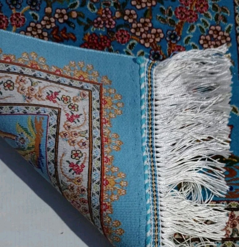 Handmade Afghan Animals Decor Rug Great Quality Beauiful design 40x40 CM gallery