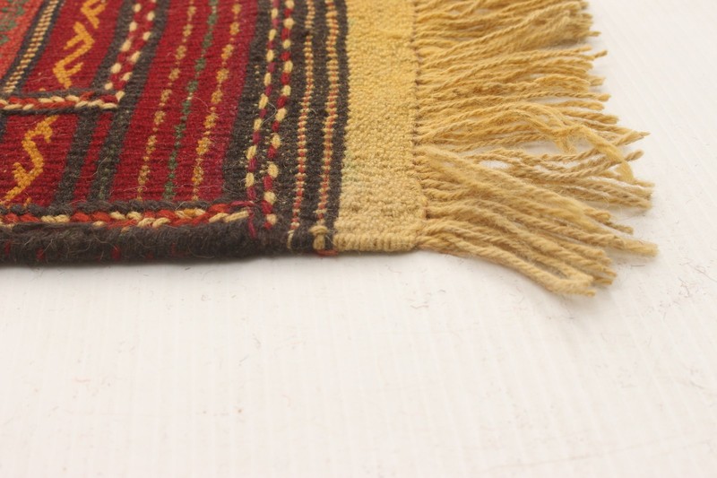 Vintage Hand Woven Area Rug 3'4" x 5'3" Traditional Wool Oriental Carpet gallery
