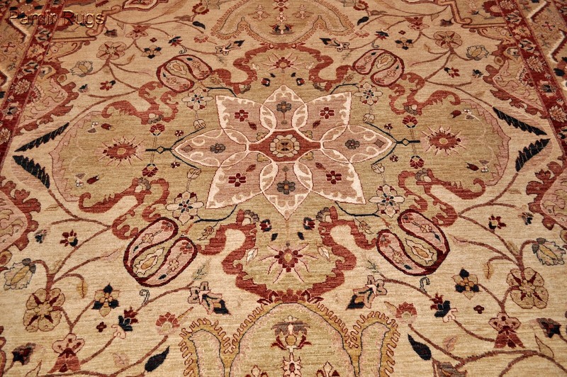 FINE FARHANN DESIGN WOOL/SILK 11x8 ft. New handmade FLORAL FINE QUALITY Rug gallery