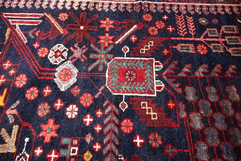 3'4 x 9'11 Vintage Handmade Tribal Oriental Runner Rug Hallway Carpet 3x10 Ft gallery