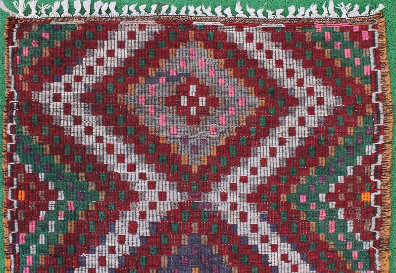 Turkish Kilim Rug 34''x56'' Hand Woven Konya Cicim Kilim 87x144cm Area Rug gallery