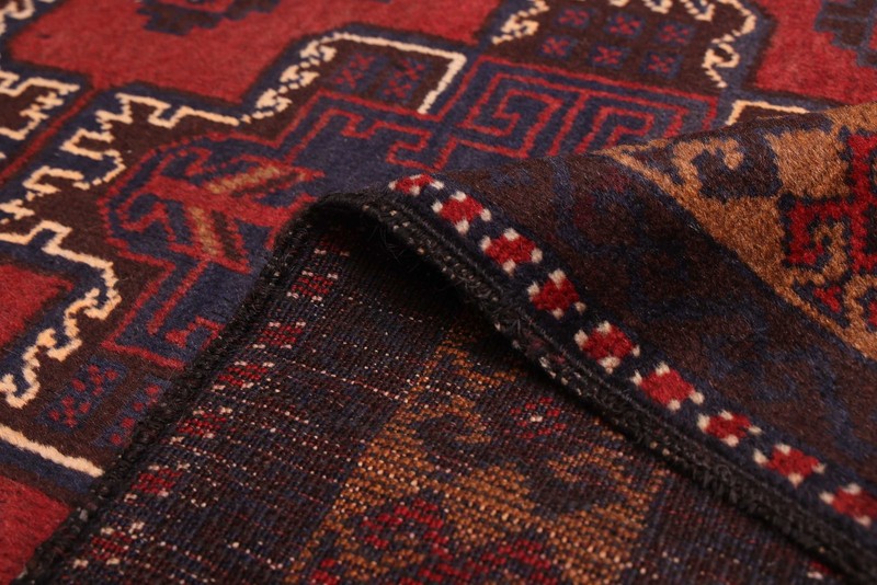 Vintage Hand-Knotted Area Rug 3'5" x 5'10" Traditional Oriental Wool Carpet gallery