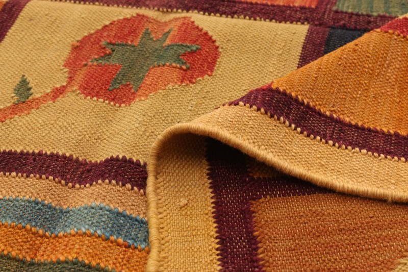 Vintage Hand Woven Area Rug 4'1" x 6'0" Traditional Wool Oriental Carpet gallery