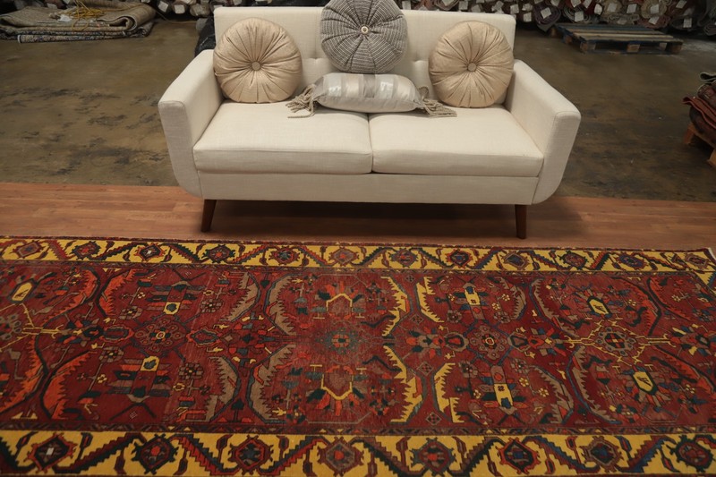 Nomadic Handmade Runner Rug 4x12 Traditional Tribal Vintage Carpet gallery