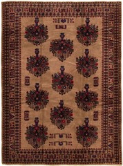 Traditional Vintage Hand-Knotted Area Rug 6’11” x 9’7″ Oriental Wool Carpet