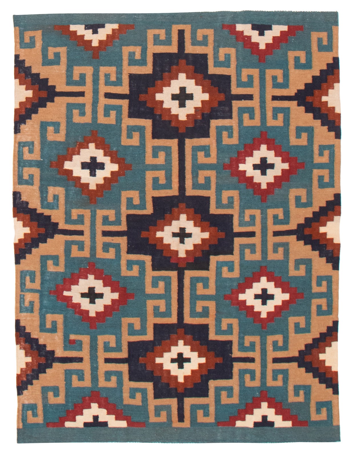 Vintage 4'9" x 6'4" Traditional Wool Hand Woven Oriental Area Rug gallery