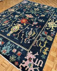 Antique Turkish Oushak Rug 4×6 5×7 6×9 7×9 8×10 9×12 10×14 12×15 Large Area Rugs