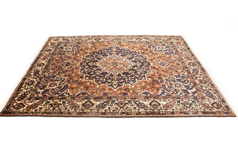 Handmade Vintage Floral Wool Oriental Rug Living Room Decor Carpet 10X12 ft gallery