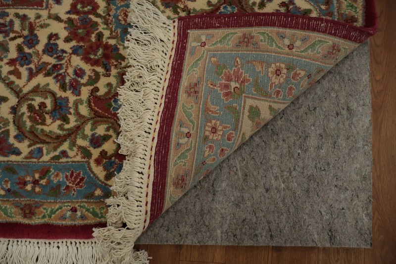 Classic Burgundy Palace Size Rug 12x16 Wool Hand-made Medallion Vintage Carpet gallery