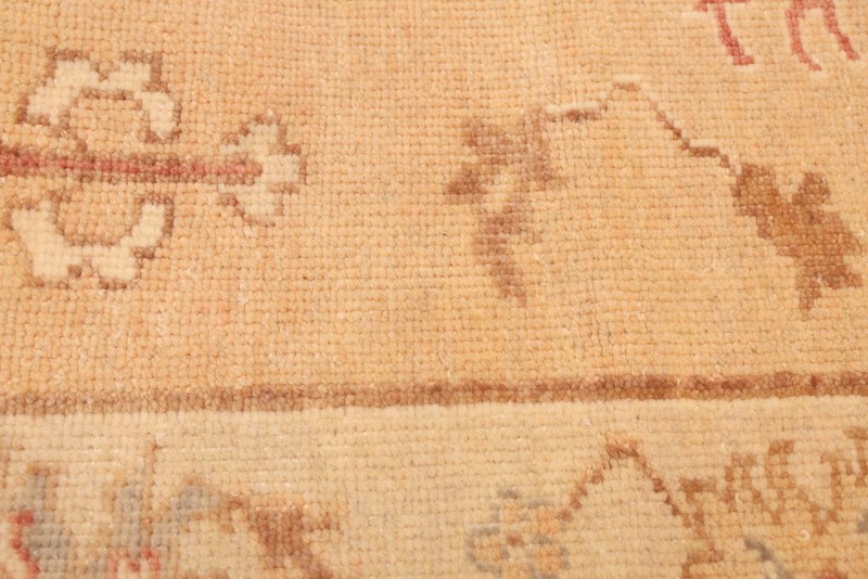 3'6" x 17'2" Vintage Hand-knotted Runner Rug Traditional Oriental Wool Carpet gallery