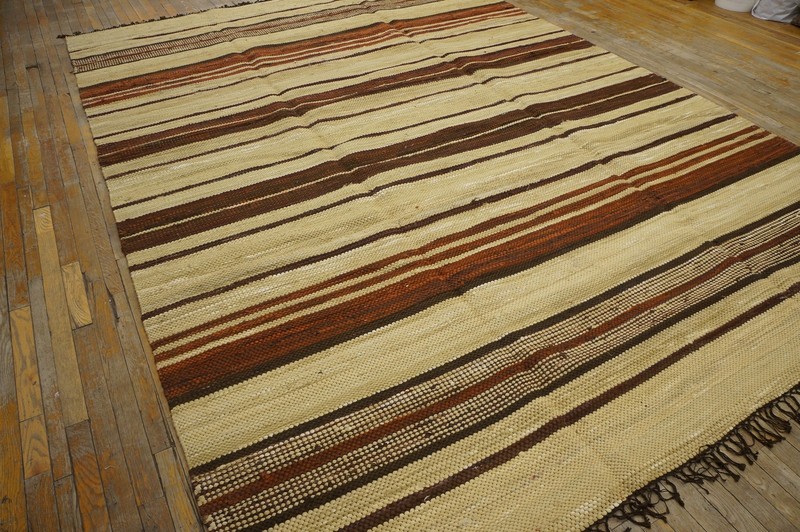 8X10 Antique American Rag Wool Area Rug 1940 gallery