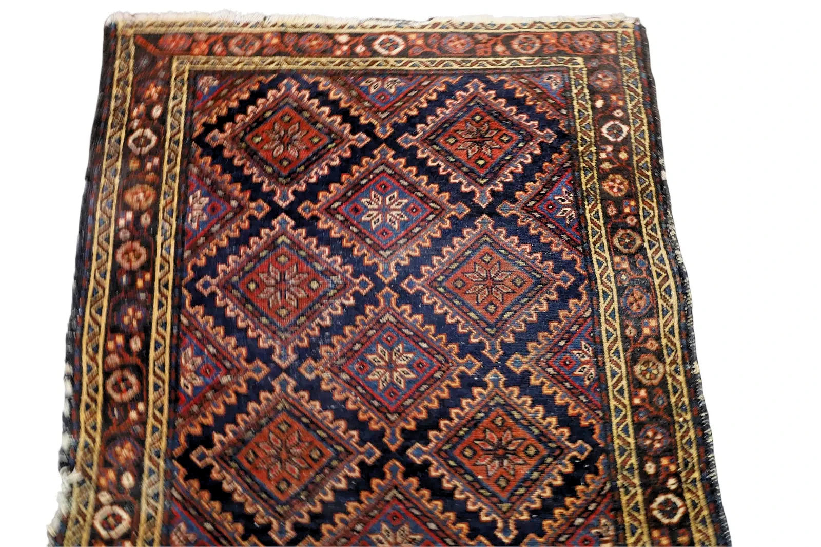 Antique Kurdish Village Rug, c.1920 | 4x6 gallery