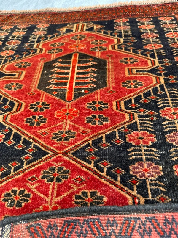 COLLECTORS’ ITEM Antique Taimani Natural Vegetable Dye Super Fine Quality Carpet gallery