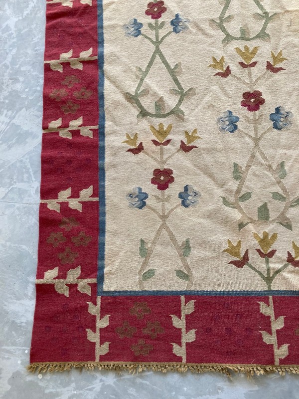 Vintage Traditional Handmade Lovely Floral Turkish Floor Rug Carpet 250x160 cm gallery