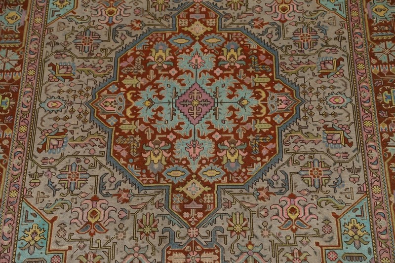 Over-Dyed Traditional Area Rug 7x9 Vintage Hand-knotted Wool Living Room Carpet gallery