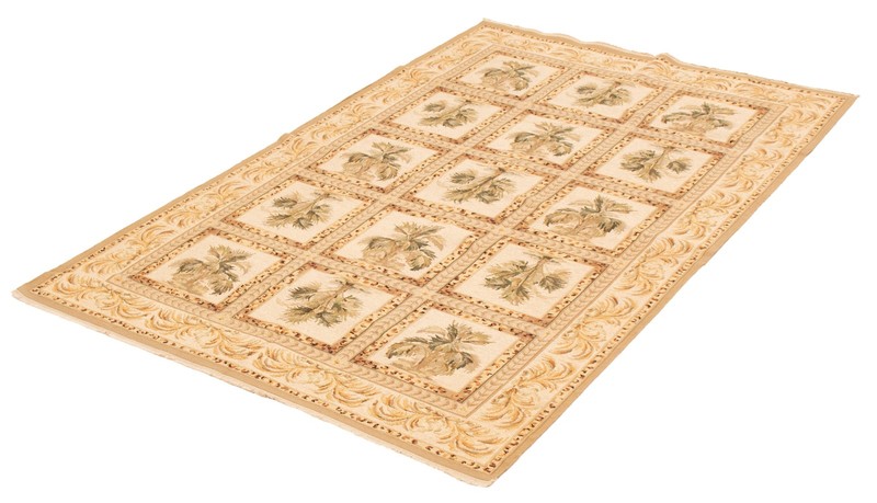 Vintage Hand Woven Area Rug 5'6" x 8'6" Traditional Wool Oriental Carpet gallery